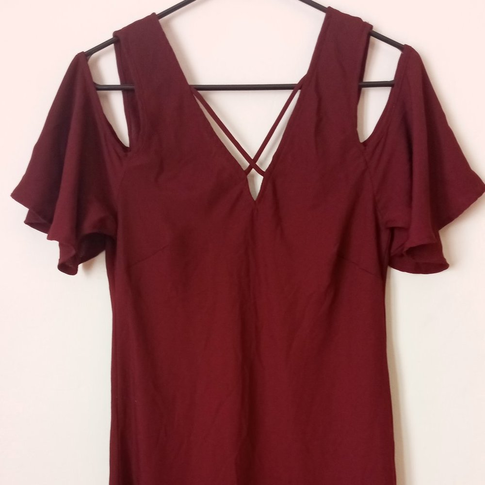 Off the shoulder light and breezy dress